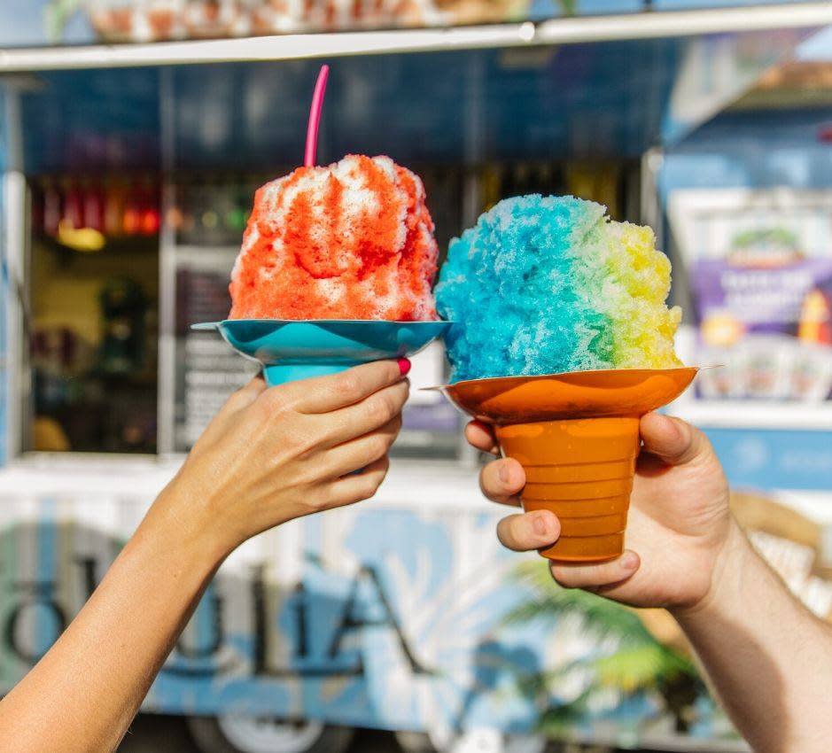 Mixed Flavor Shave Ice