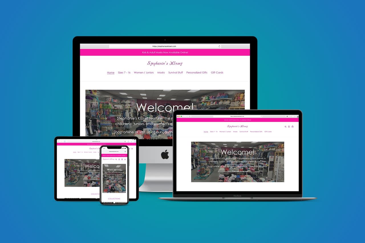 Stephanie's Kloset Responsive Website