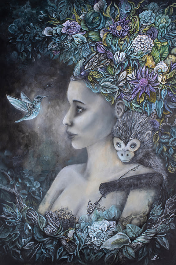 Original acrylic painting