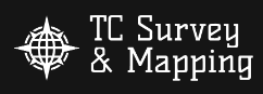 TC Survey and Mapping logo representing a Texas-based company providing land surveying, topographic mapping, and GIS solution