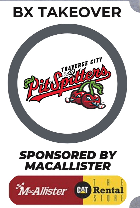 Pit spitters logo with MacAllister sponsor