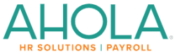 Ahola Logo Teal Orange HR Solutions Payroll