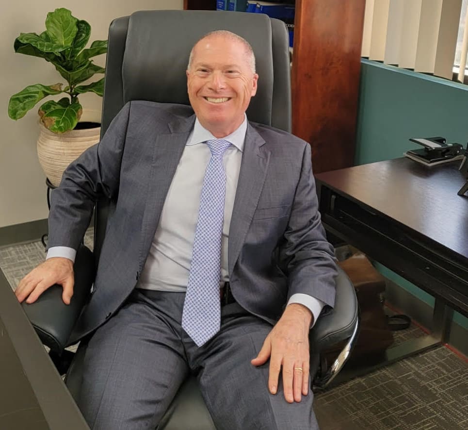 Attorney Peter Liss in his office