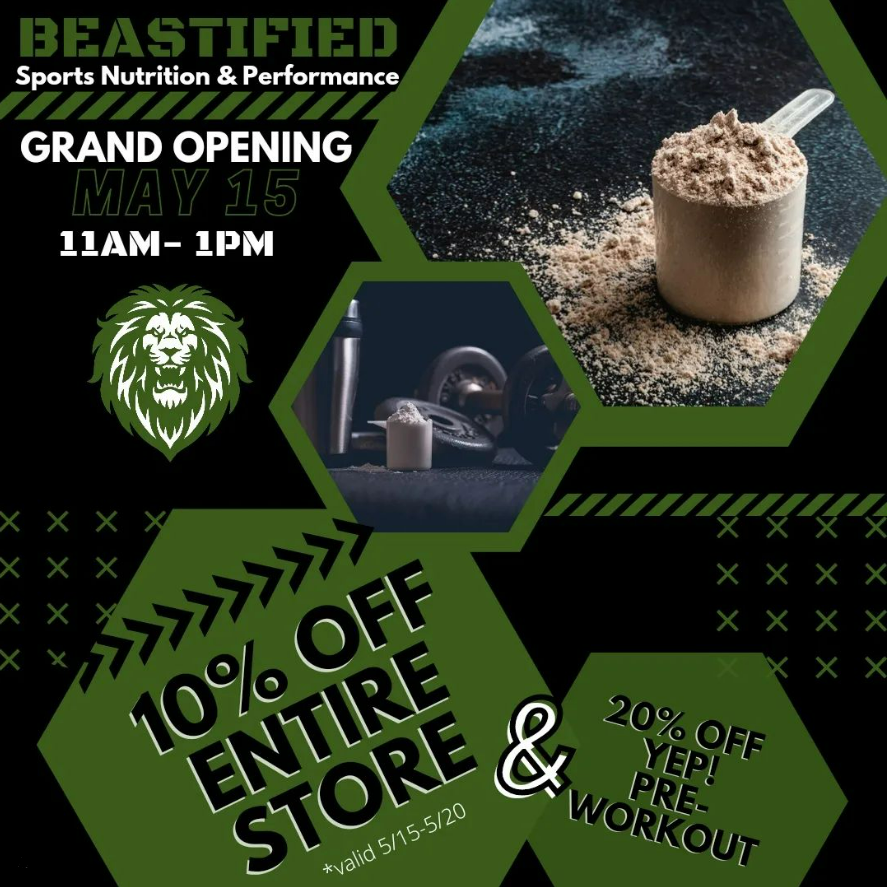Beastified Grand Opening Promotion