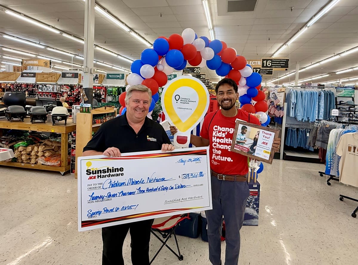 Sunshine Ace Hardware - 2025 Spring Round Up for Children's Miracle Network