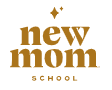 Logo of New Mom School – Katy, a Texas-based educational resource offering pregnancy, childbirth, and newborn care classes fo