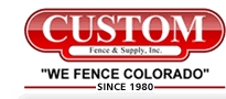 Custom Fence Colorado logo