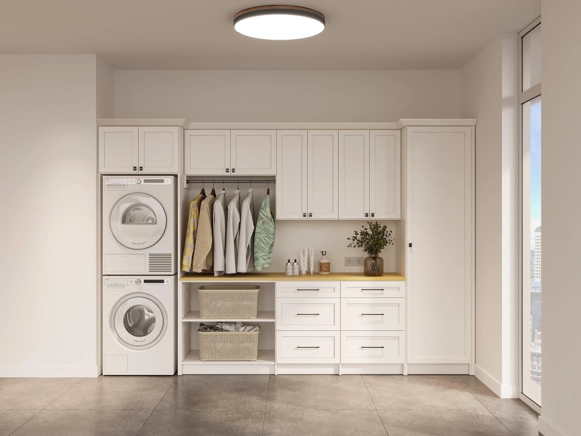 Laundry Room Storage | Clever Quarters