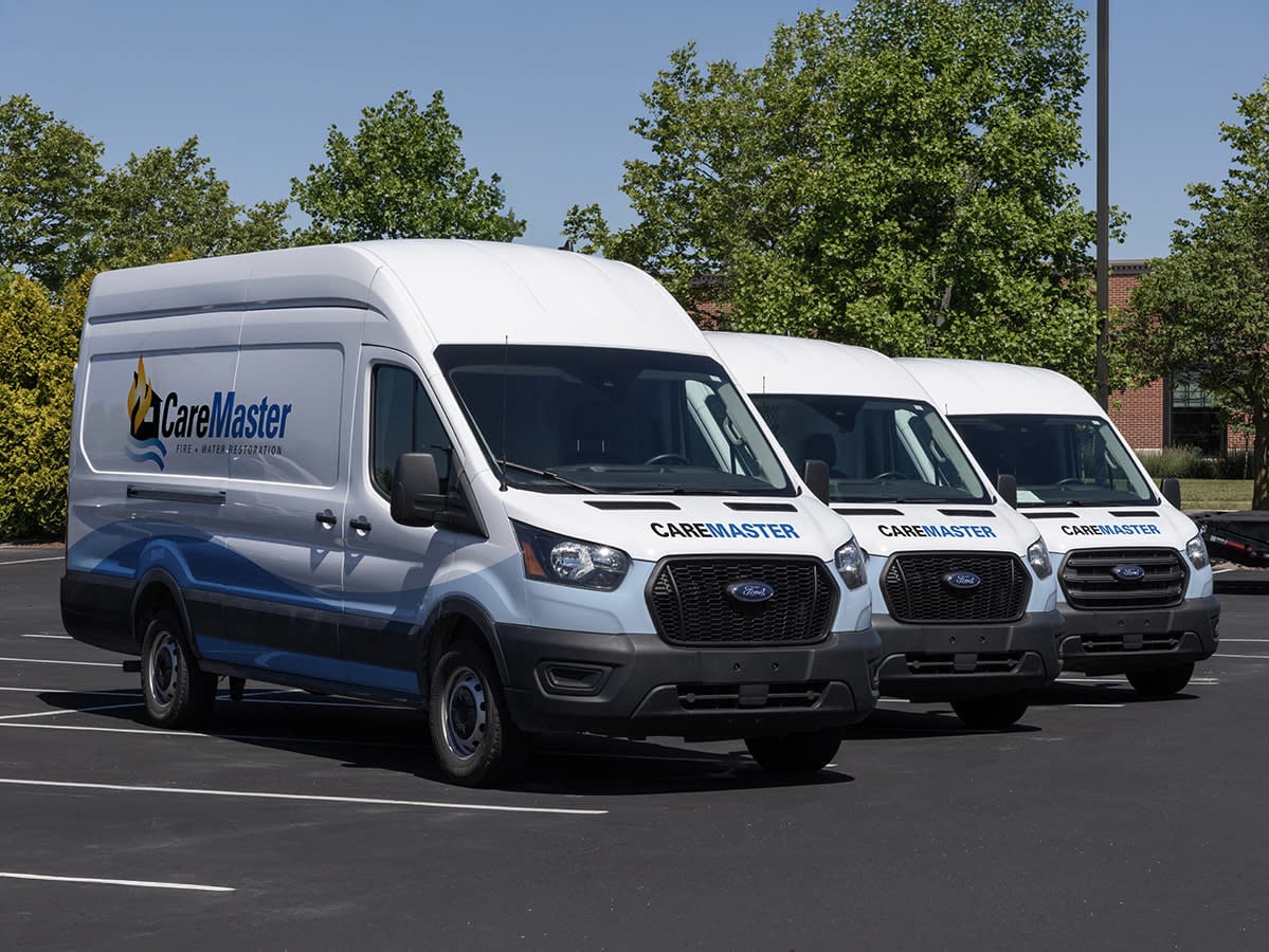 fleet of CareMaster services vehicles in Rocky Mount NC
