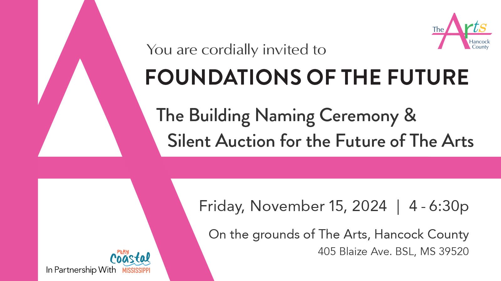 The Arts Hancock County - Foundations of the Future