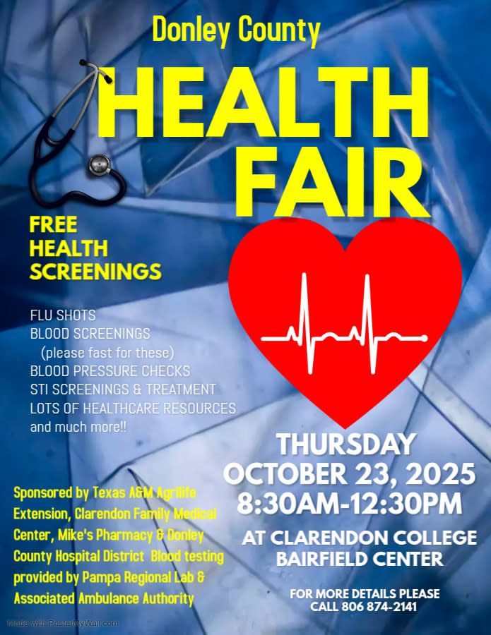 2025 Donley County Health Fair
