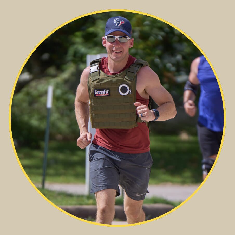 CrossFit Blue Eagle running