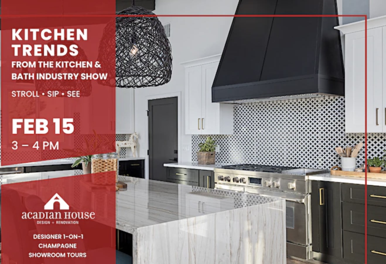 Acadian House Design + Renovation Kitchen Trends from the Kitchen