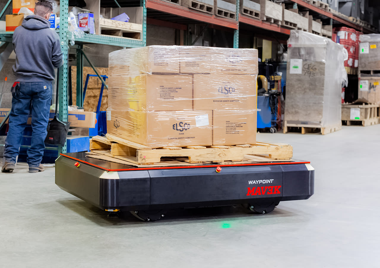 MAV3K autonomous mobile robot