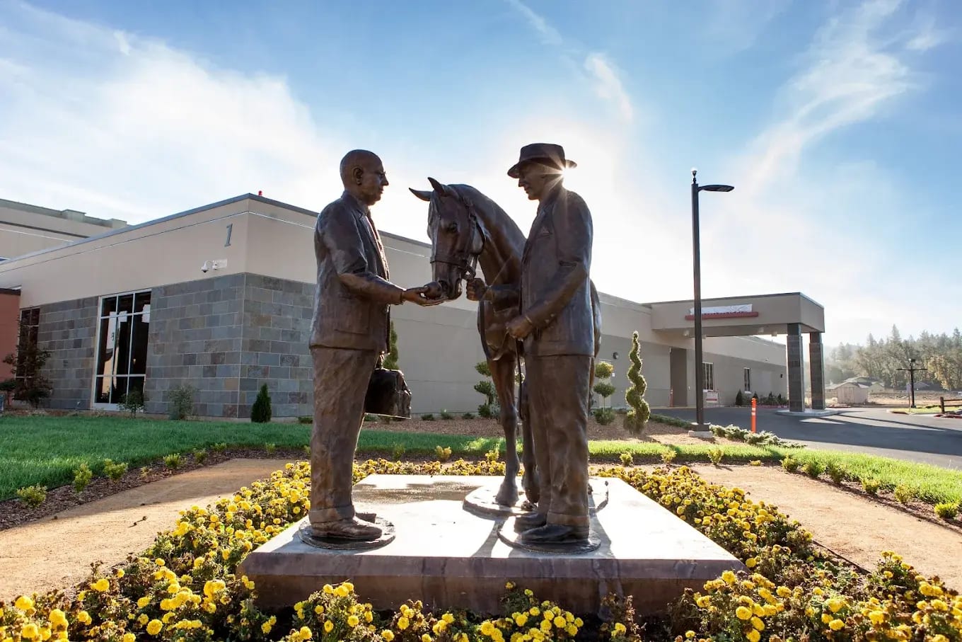Adventist Health Howard Memorial Seabiscuit Statue