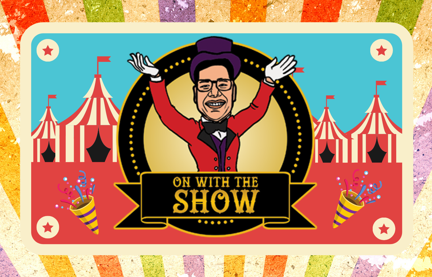 On With The Show logo