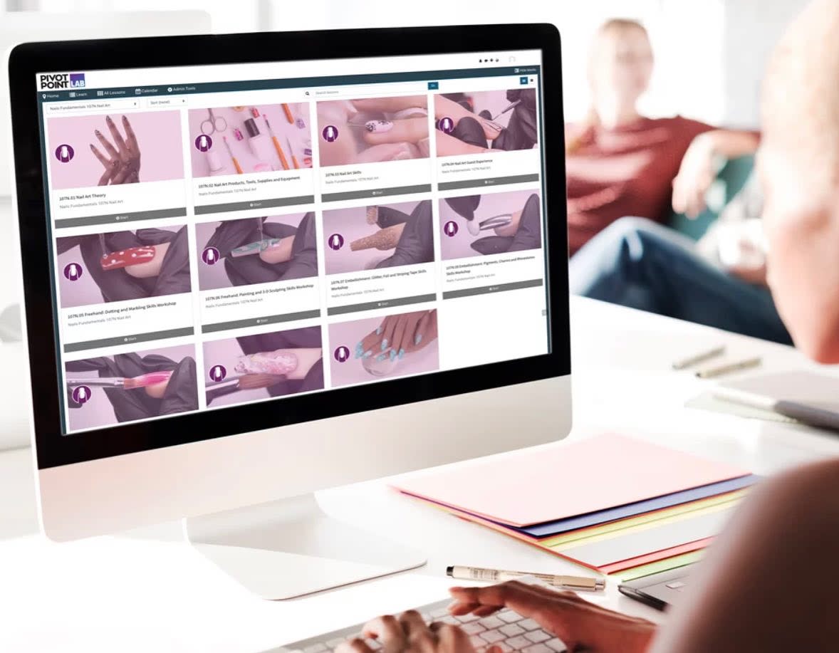 Pivot Point Nails on LAB