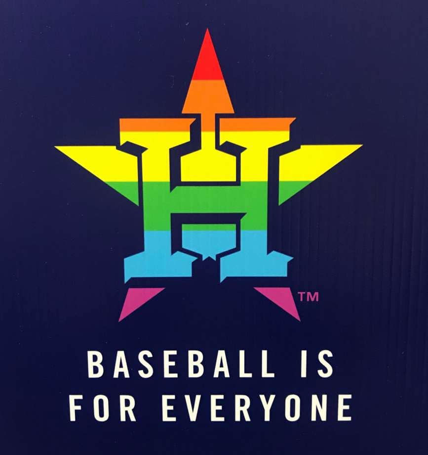 Houston Astros 2021 Pride Night - Greater Houston LGBT Chamber of Commerce