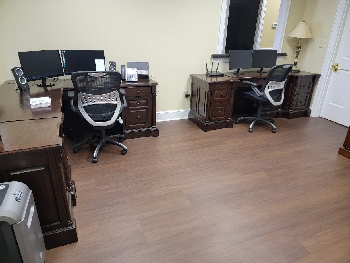 Commercial LVP Installation