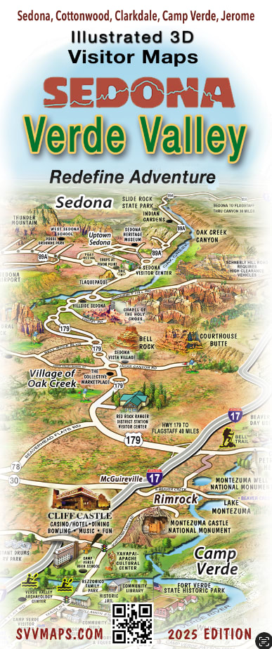 Sedona Verde Valley 3D Maps