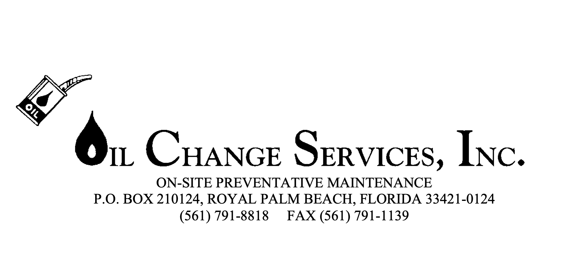 Oil Change Services, Inc.
