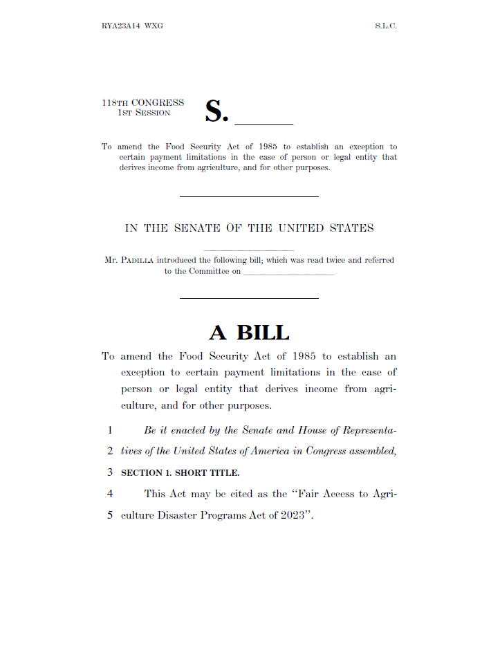 senate bill