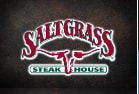 Saltgrass Steak House logo representing a Texas-based restaurant offering premium hand-cut steaks, fresh seafood, and a class