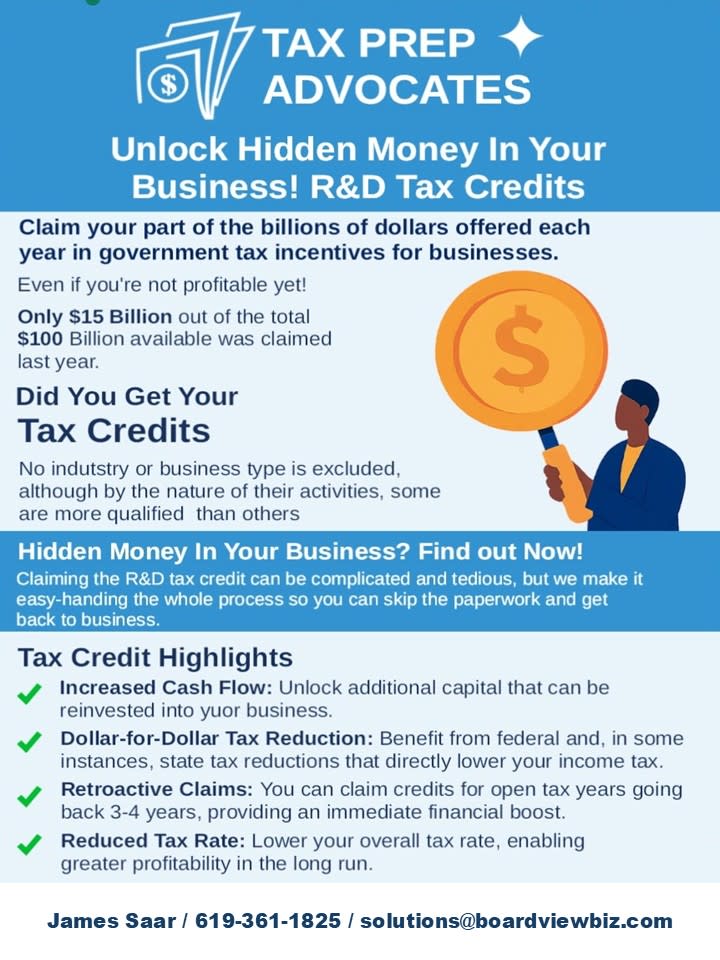 R&D Tax Credits
