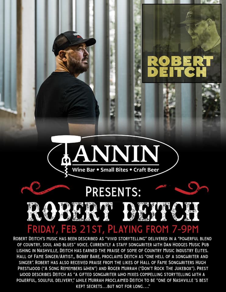Robert Deitch at Tannin