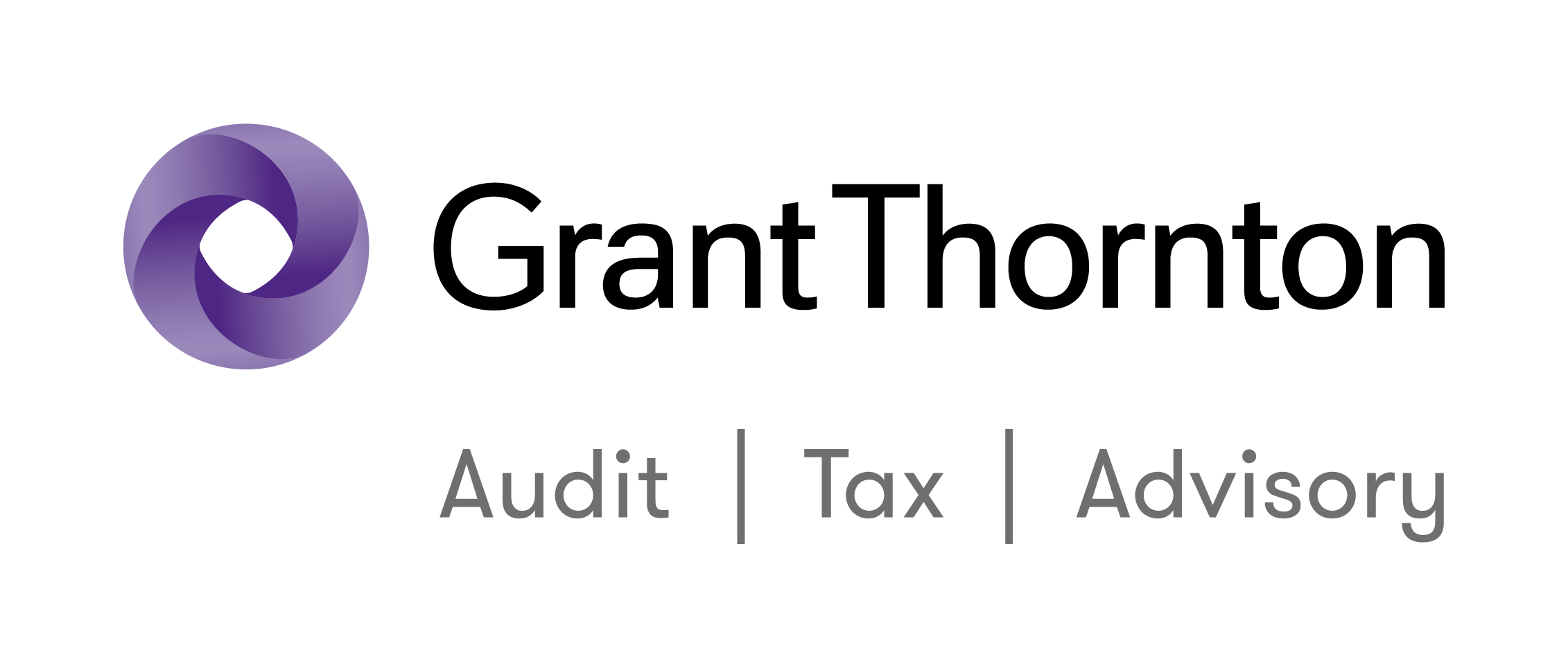 Grant Thornton logo, Audit, Tax, Advisory services