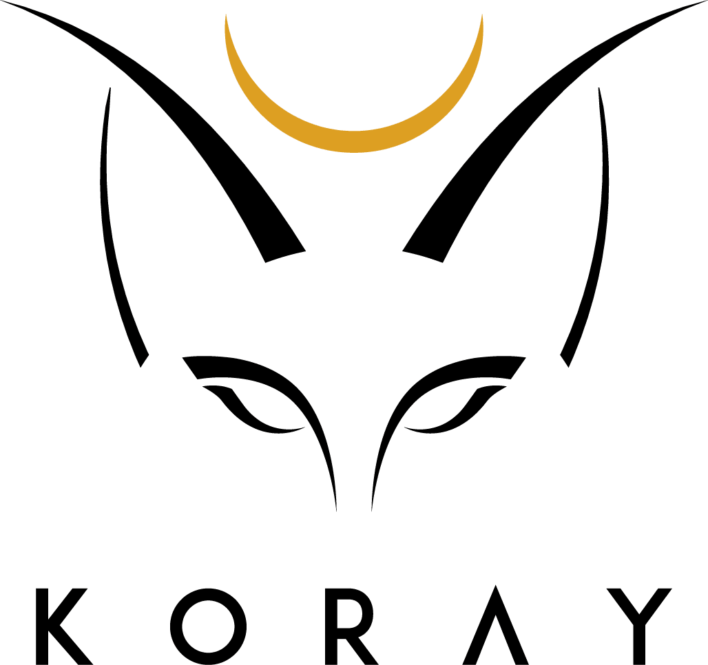 A perfume box with logo