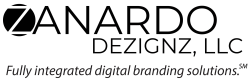 Zanardo Dezignz, LLC black and white logo