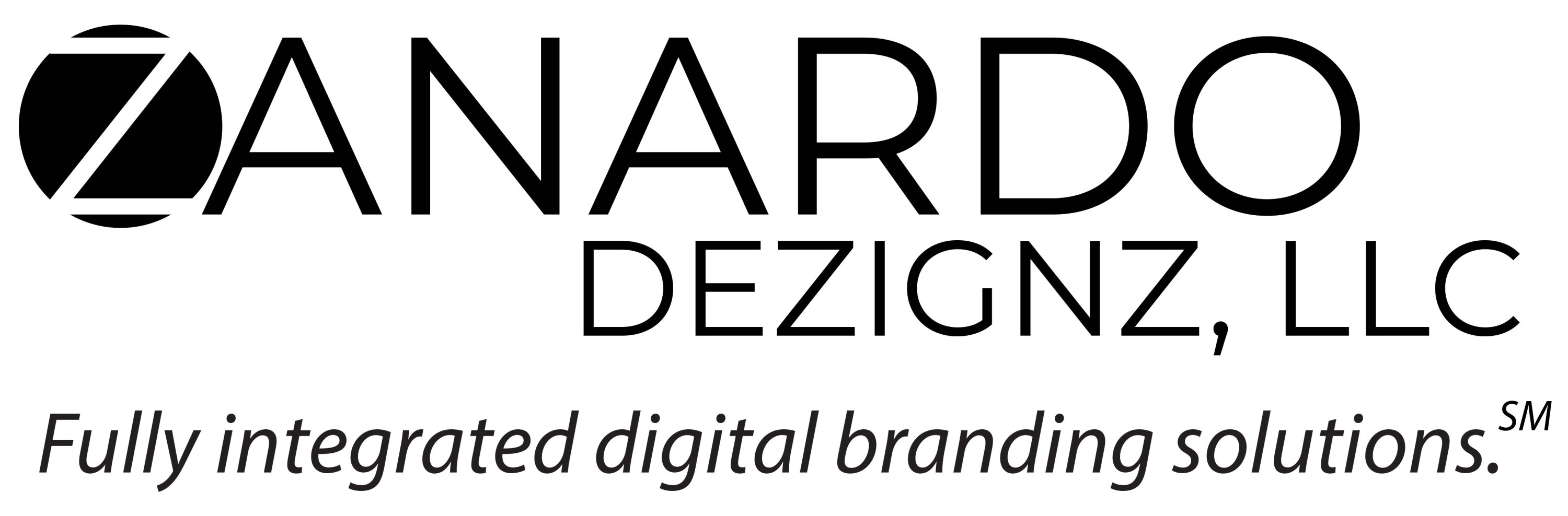 Zanardo Dezignz, LLC black and white logo