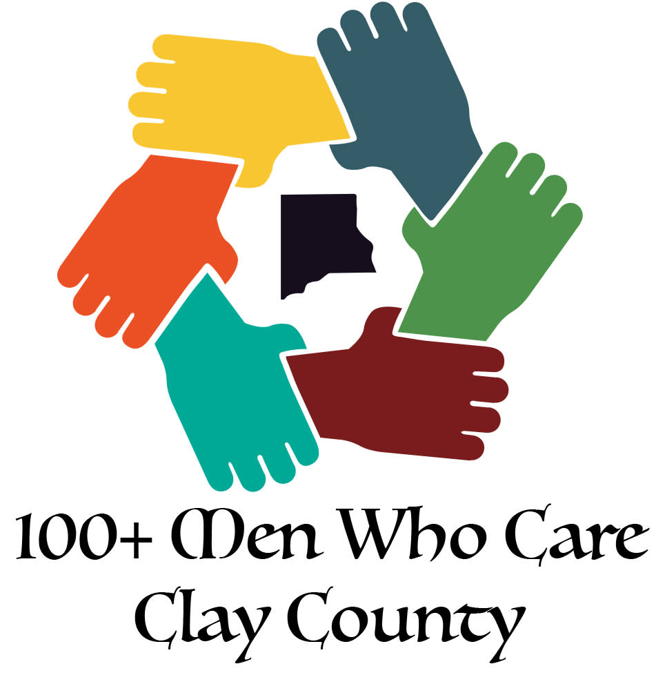 100+ Men Who Care Logo