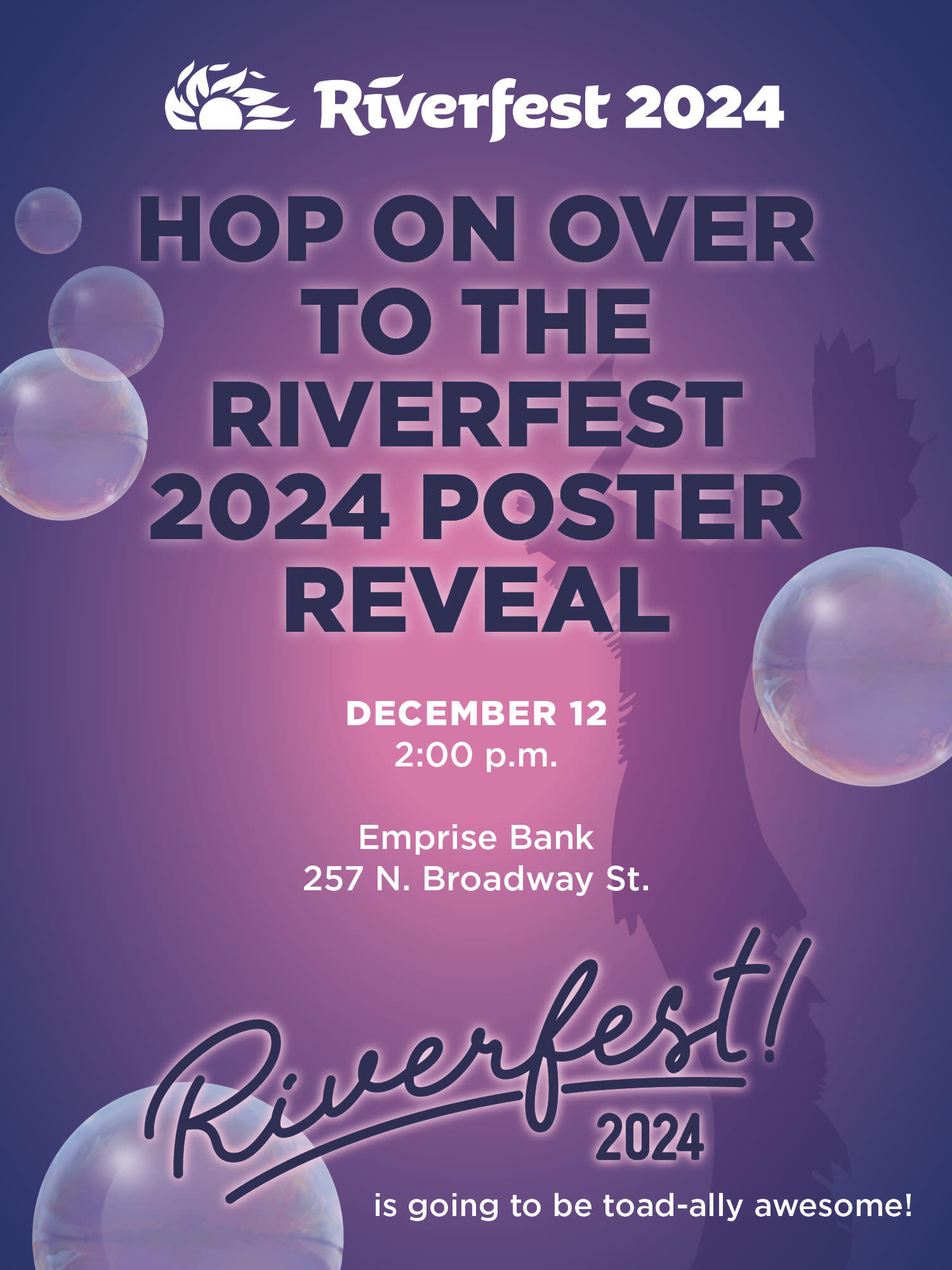 Riverfest 2024 Poster Reveal Overridden 3805