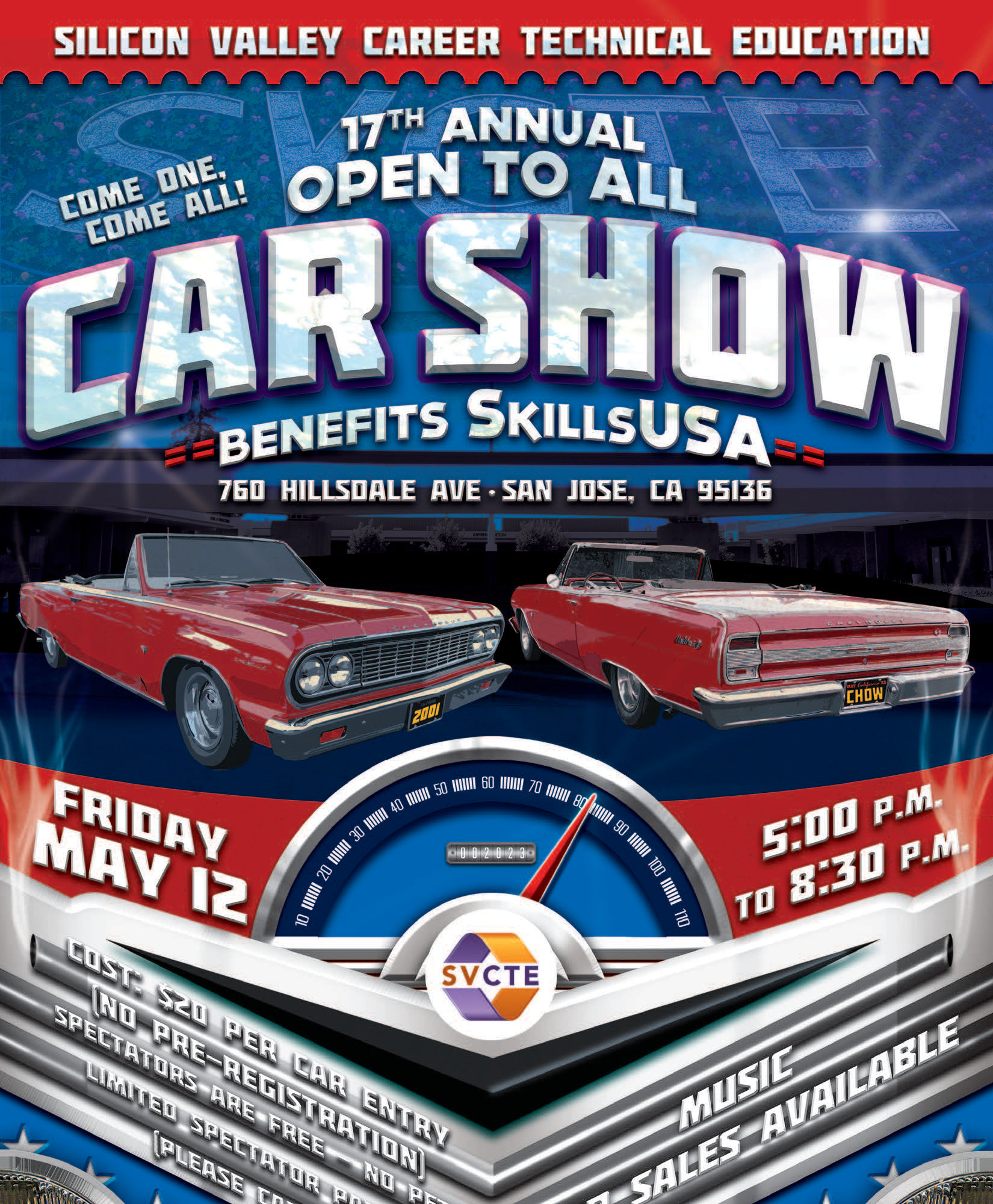 SVCTE’s 17th Annual Custom & Classic Car Show San Jose Chamber of