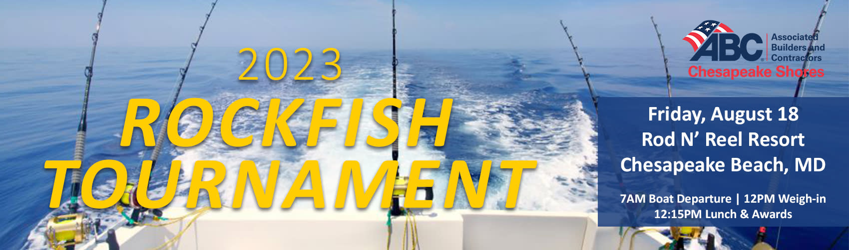 Rockfish Tournament Events Associated Builders and Contractors, Inc