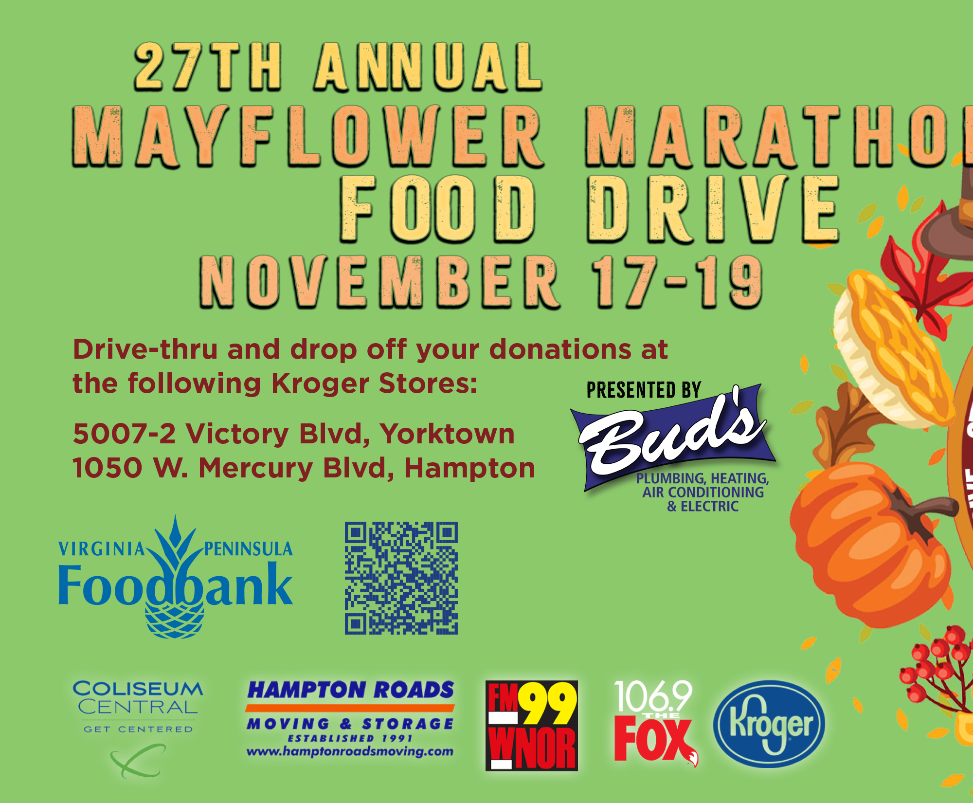 Mayflower Marathon Holiday Food Drive — Greater Williamsburg Chamber of