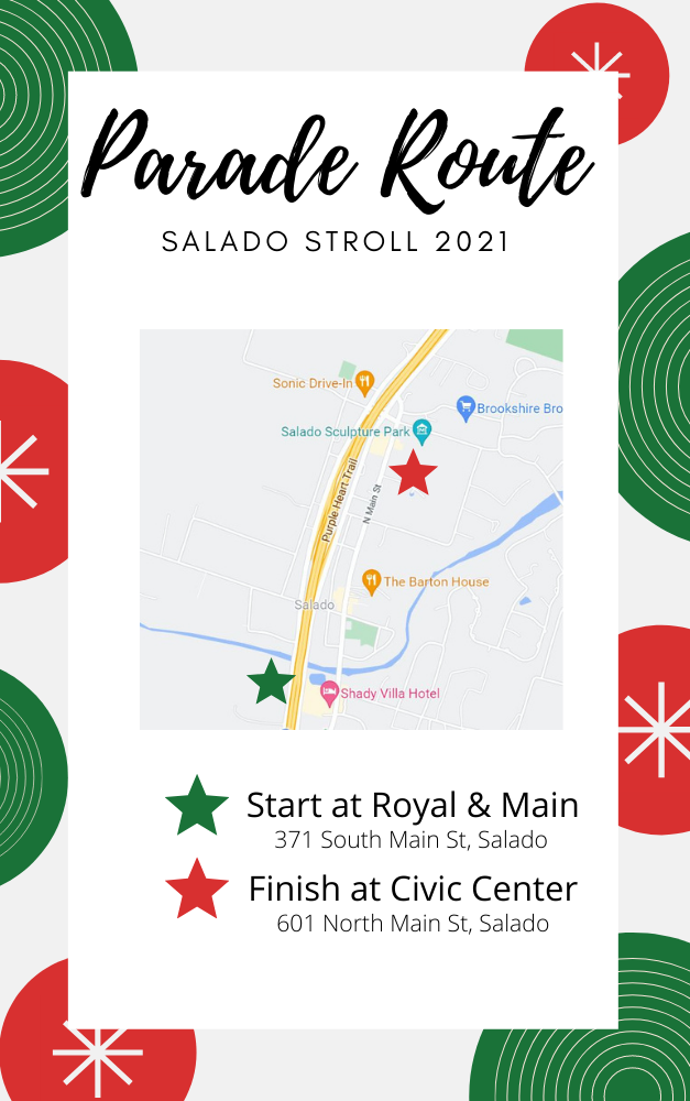 2022 Salado Lighted Christmas Parade Event Registration