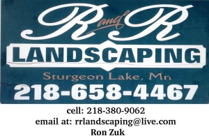 R & R Landscaping Logo