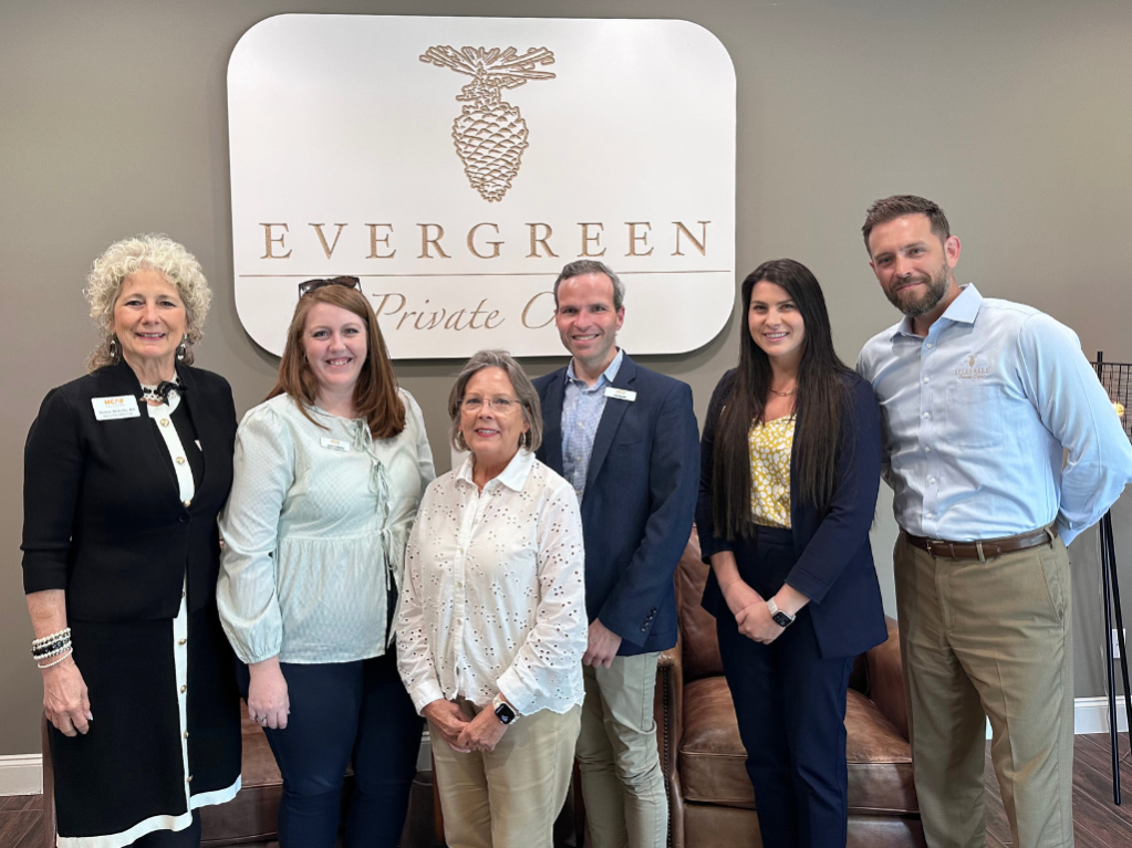 Evergreen Private Care leadership with HCAF