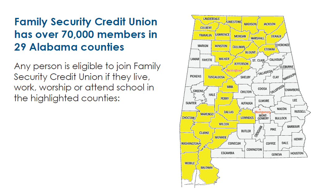 Family Security Credit Union Alabama Independent Auto Dealers Association