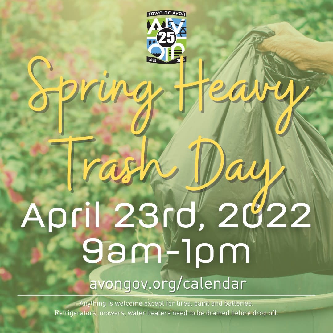 Spring Heavy Trash Day 2022 default Greater Avon Chamber of Commerce