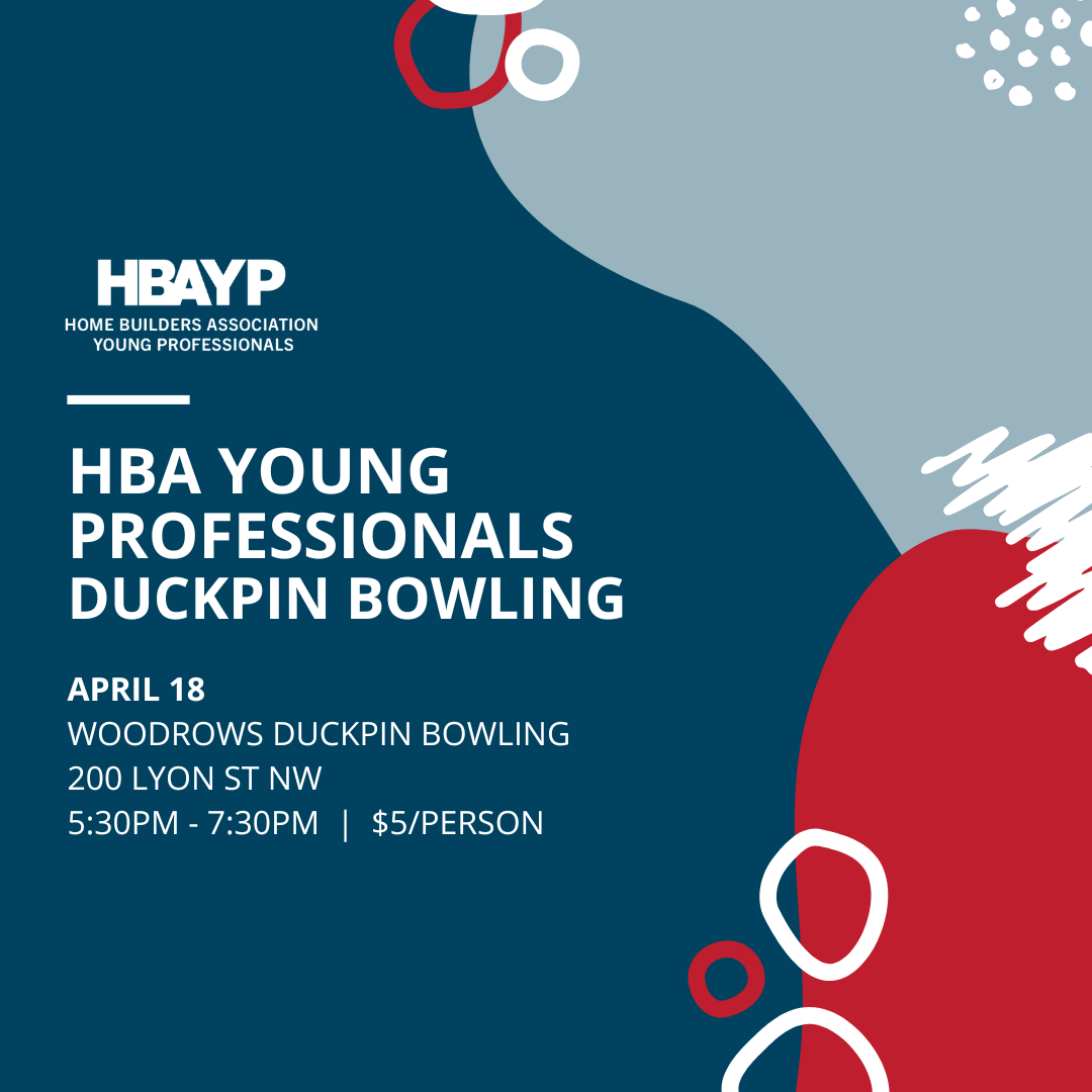 Young Professional Duckpin Bowling Home Builders Association of