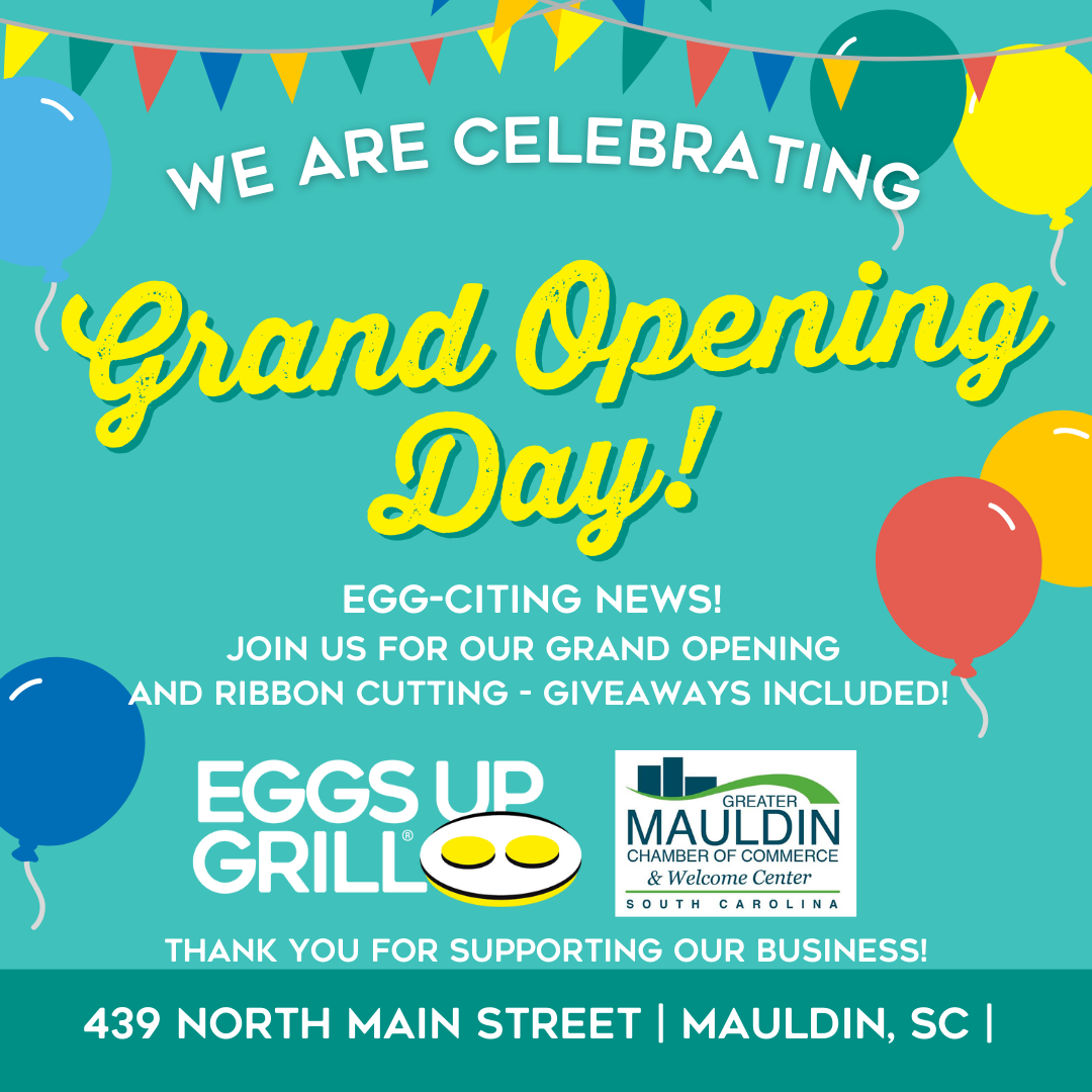 Eggs Up Grill Grand Opening & Ribbon Cutting Ceremony Event Registration