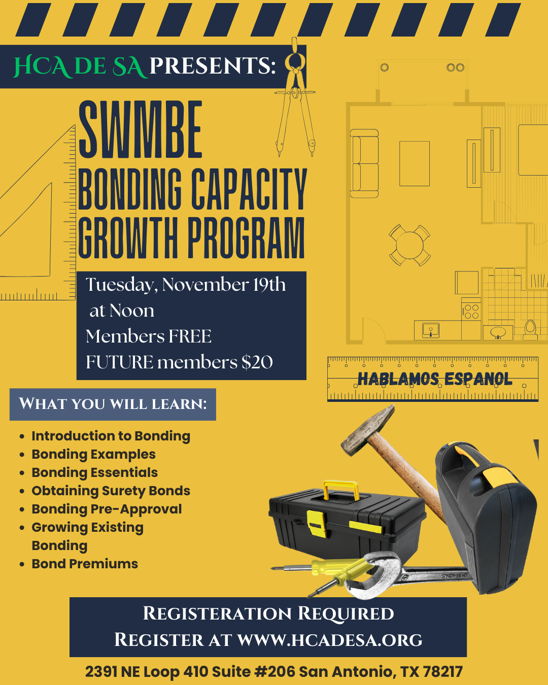 Lunch & Learn SWMBE Bonding Capacity Growth Program - Event Registration