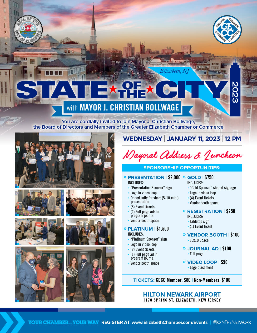 State of the City 2023 Greater Elizabeth Chamber of Commerce