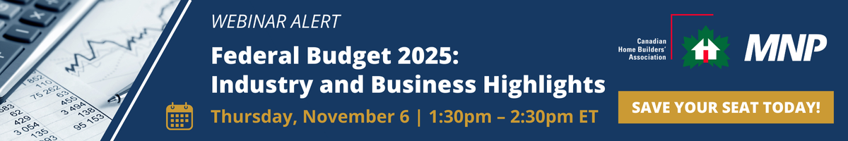 Webinar: Federal Budget 2025 - Industry and Business Highlights | Nov 6