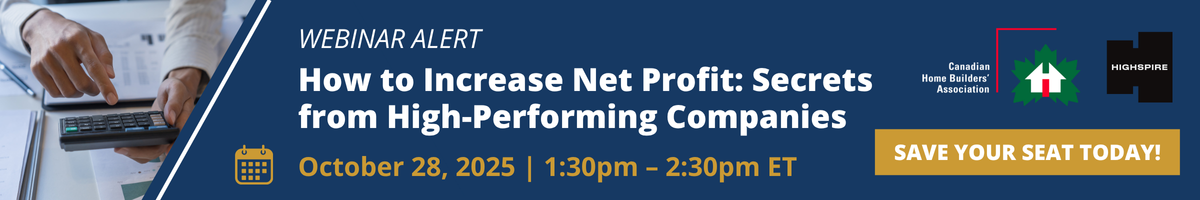 Webinar: How to Increase Net Profit | Oct 28