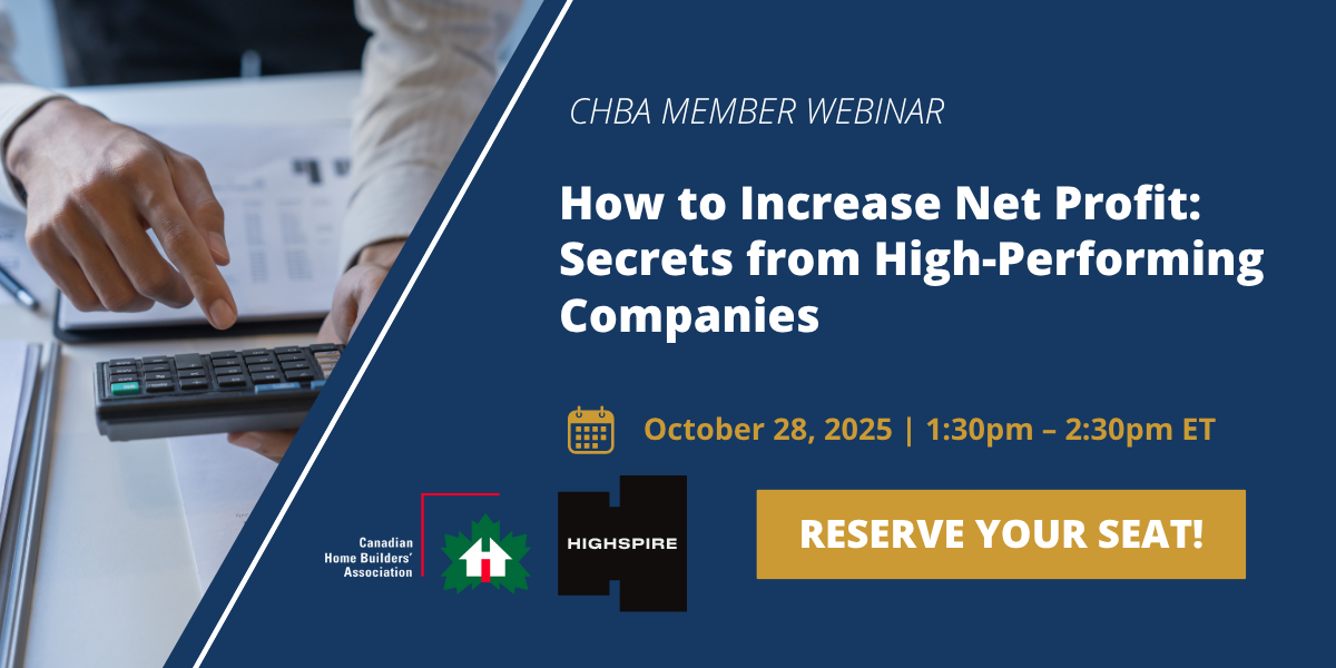 Webinar: How to Increase Net Profit | Oct 28